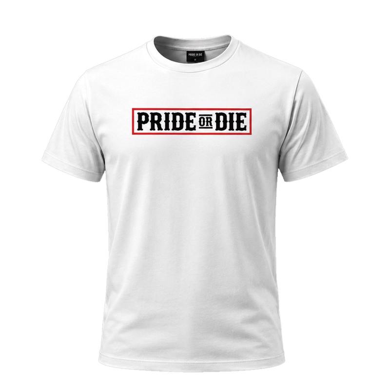 PRiDEorDiE Family V3 T-Shirt - white